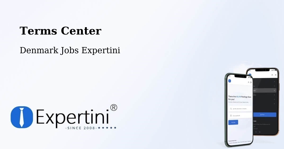 Terms of Service – Rødovre - Denmark Jobs Expertini